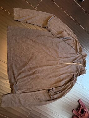 lululemon athletica Men's Half-Zip Sweater dark gray Euc size large